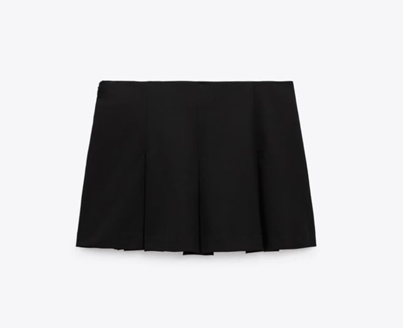 Ins Style Personalized Y2K Short Skirt 2022 Autum New Women'S Short Low-Waisted Draped Skirt 7385542 - Image 1