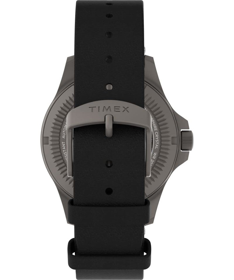 Timex Men's Expedition North Titanium Automatic 41mm Watch - Black Strap Black Dial Titanium Case - Image 3