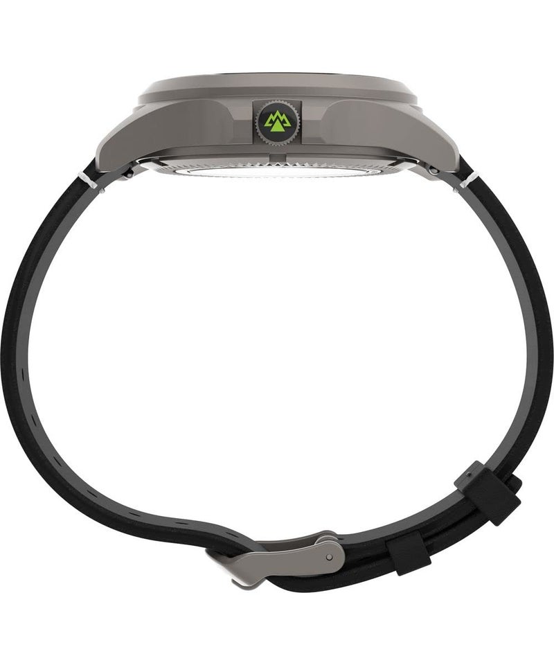 Timex Men's Expedition North Titanium Automatic 41mm Watch - Black Strap Black Dial Titanium Case - Image 2