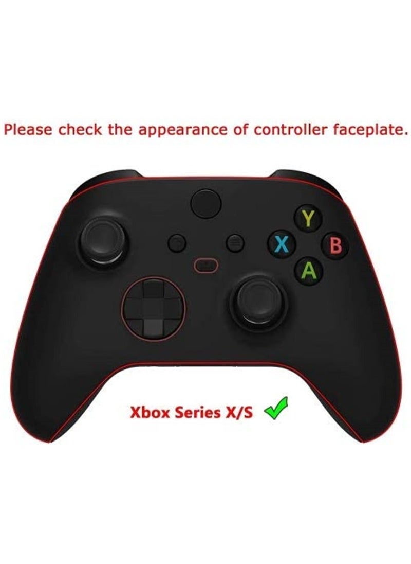 Y&D Replacement LB RB LT RT Bumper Trigger Buttons Set with T6 T8 Screwdriver Repair Parts Kit Compatible Xbox Series X and S Controller  - Image 2