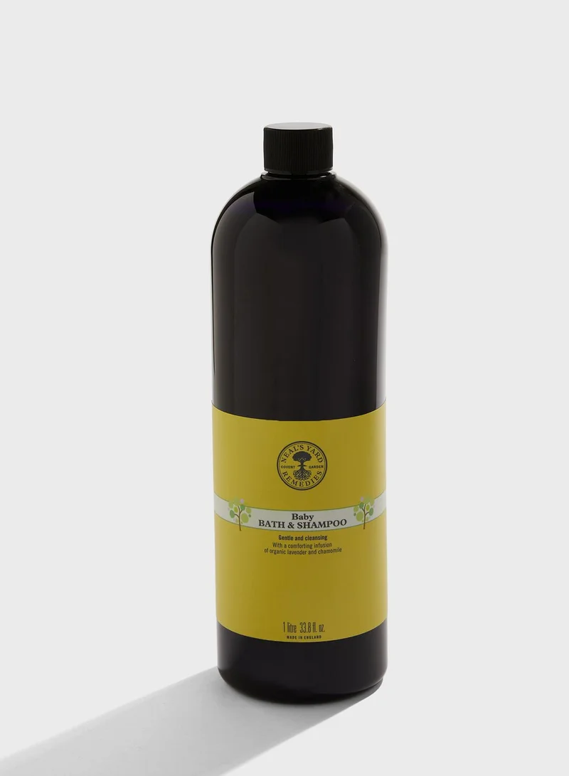 Neals Yard Remedies Baby Bath/Shampoo, 1L