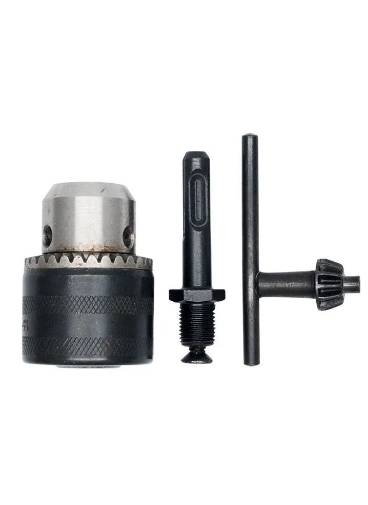 ذا وينر تولز - مثقاب المطرقة الدوارة RH850 من Winner Tools، محرك بقوة 850 واط، نظام SDS-Plus، تحكم في السرعة المتغيرة، تصميم مضغوط مع قبضة ناعمة، متعدد الوظائف للحفر والنقش والهدم - يتضمن رؤوس مثقاب وأزاميل - Image 1