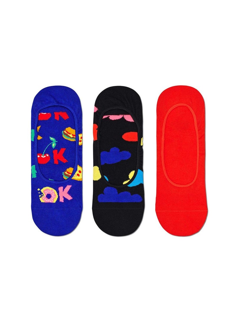 هابي سوكس ثلاث جوارب مبطنة آي تي إس أو كيه - Image 1