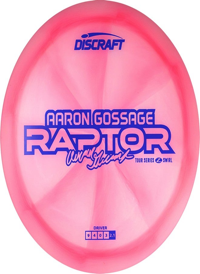 Discraft's Aaron Gossage Z Swirl Blend 2025 Tour Series Raptor - Image 1
