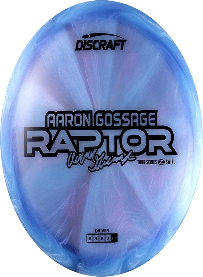 Discraft's Aaron Gossage Z Swirl Blend 2025 Tour Series Raptor - Image 2