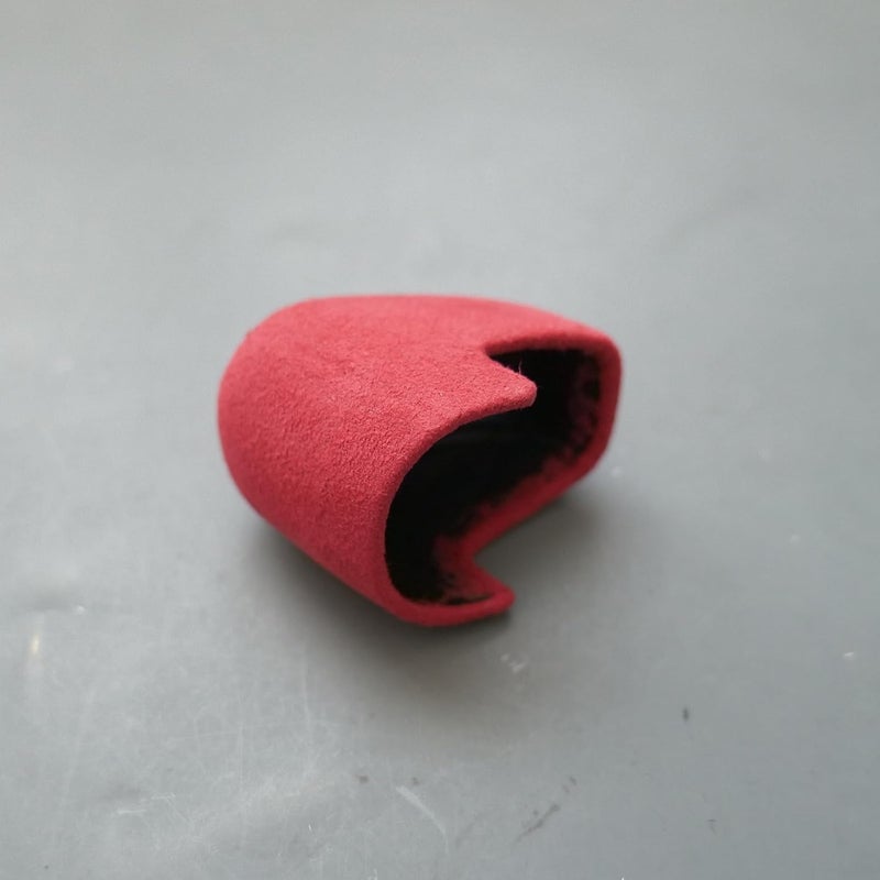 ZiWen New Interior Trim Center Gear Shift Knob Cover Accessories for Lexus RX 350 RX 500h 2023 2024 2025 2026 NX 250 NX 350 NX 350h NX 450h 2022-2026 (Suede Red) - Image 2