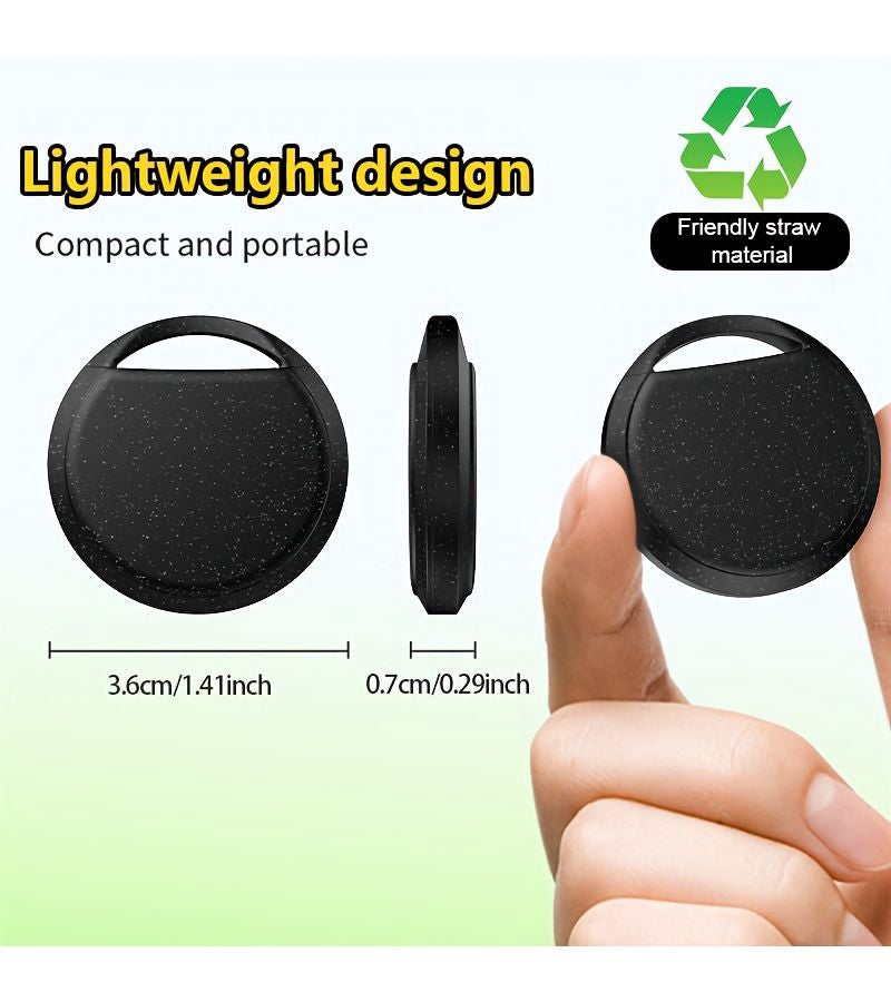 ACCUTAG--EOC-black Tracking Tags With Built-In 1 Year Replaceable Battery For Smartphones Find My Device App Luggage Tracker Keys Locator - Image 3