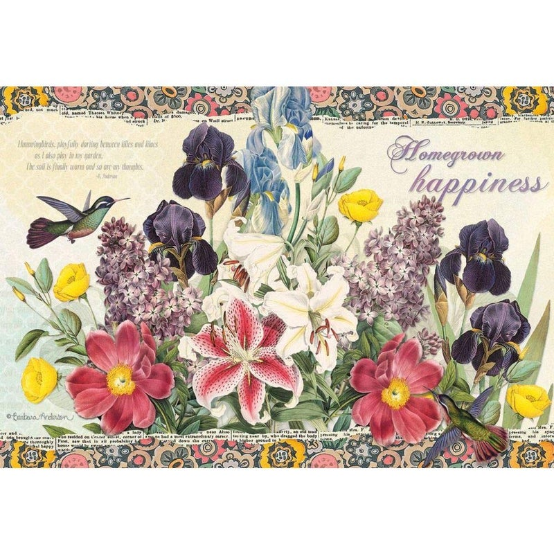 LANG Garden Botanicals 1000 Piece Jigsaw Puzzle - Image 3