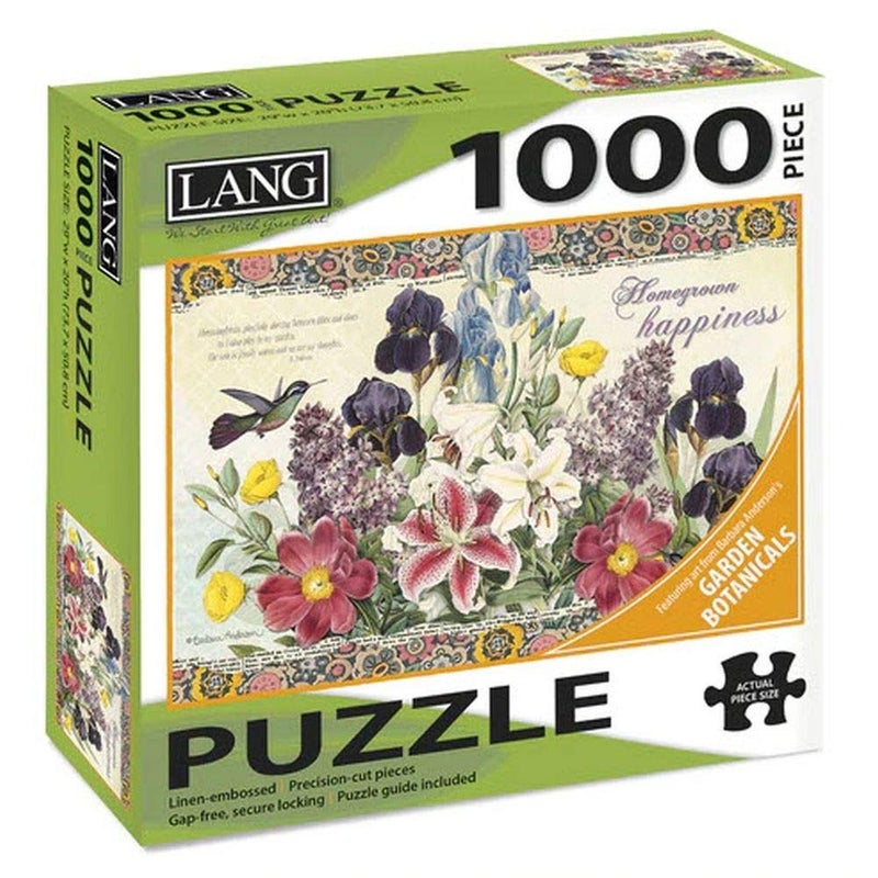 LANG Garden Botanicals 1000 Piece Jigsaw Puzzle - Image 4