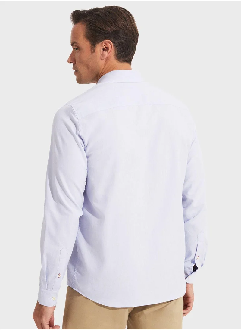 JUNE Essential Oxfort Regular Fit Shirt