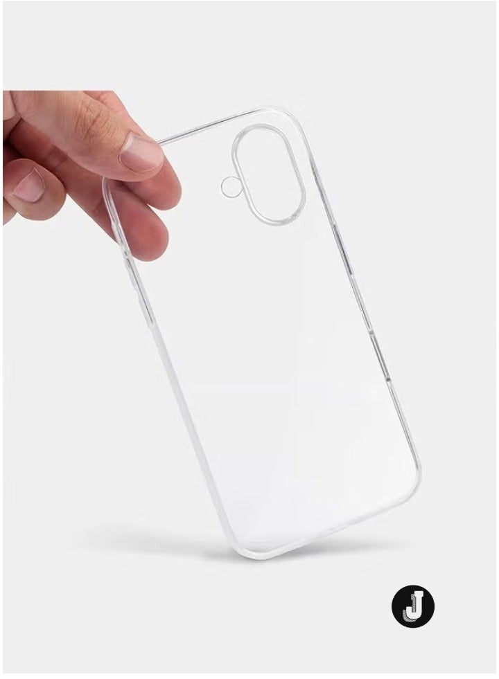 JAJEEK "New 2-Pack iPhone 16 Pro Max Case & Screen Protector – Clear TPU, Ultra Slim, Shockproof, Anti-Yellowing, Scratch-Resistant, Case Cover Clear" - Image 4