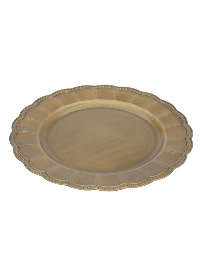 Alsaif Plastic Round Serving Plate 33  - Image 2
