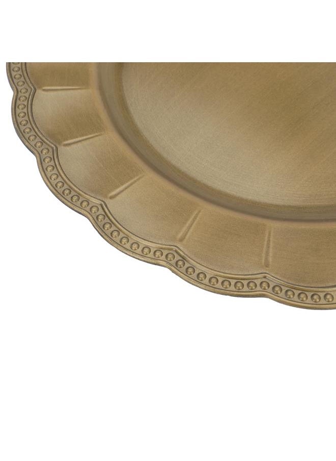 Alsaif Plastic Round Serving Plate 33  - Image 3