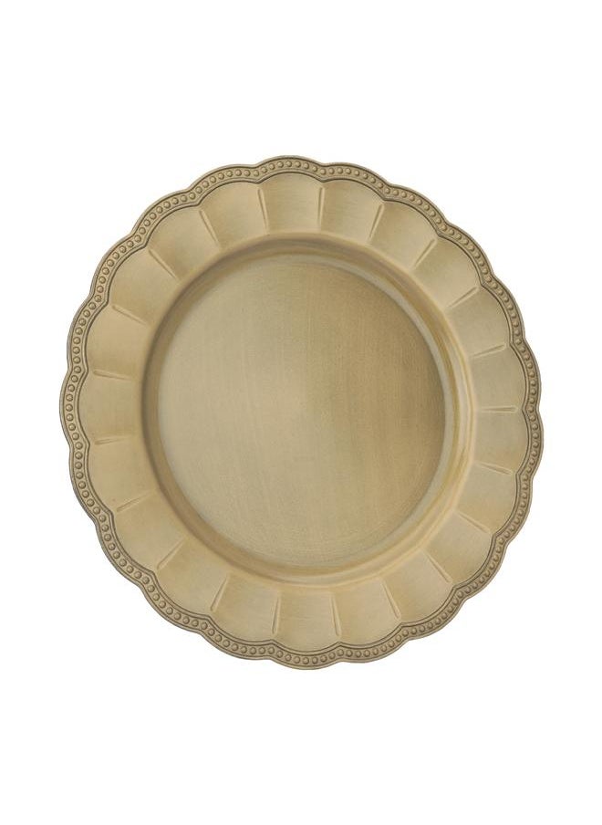 Alsaif Plastic Round Serving Plate 33  - Image 1