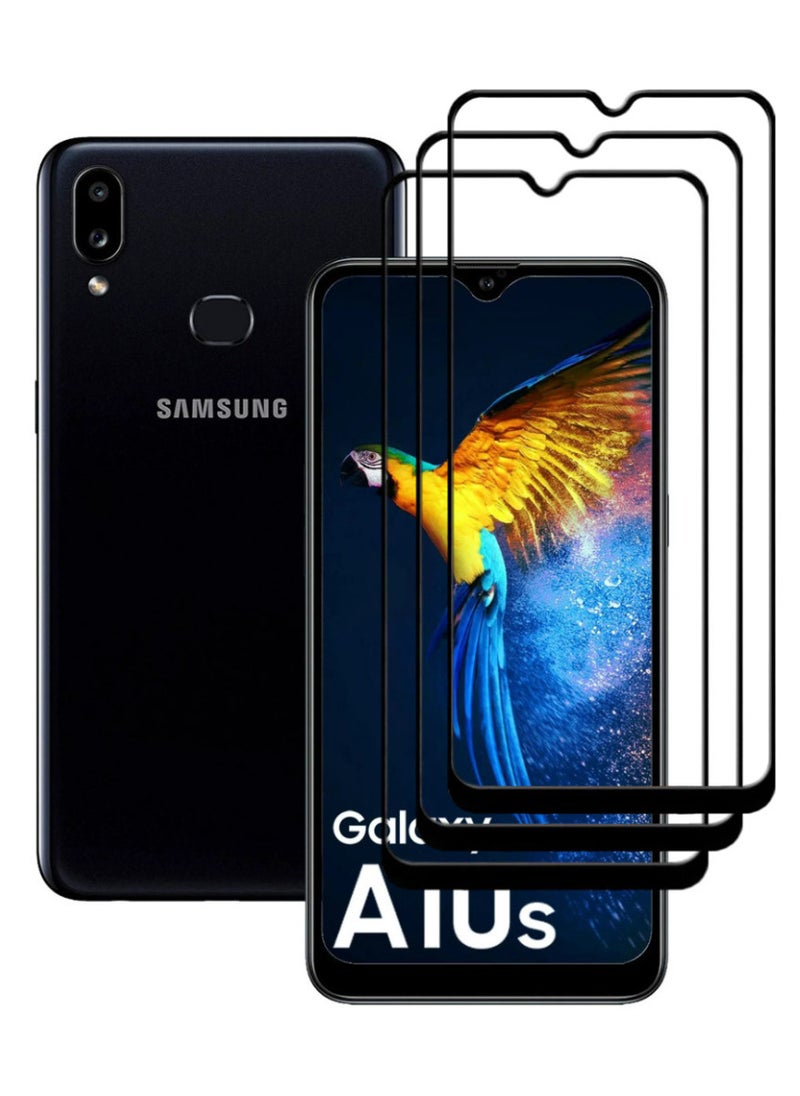 ACLIX 3 Pieces Antistatic ESD Dustproof Premium Quality High Definition Tempered Glass Screen Protector Designed For Samsung Galaxy A10s - Image 1