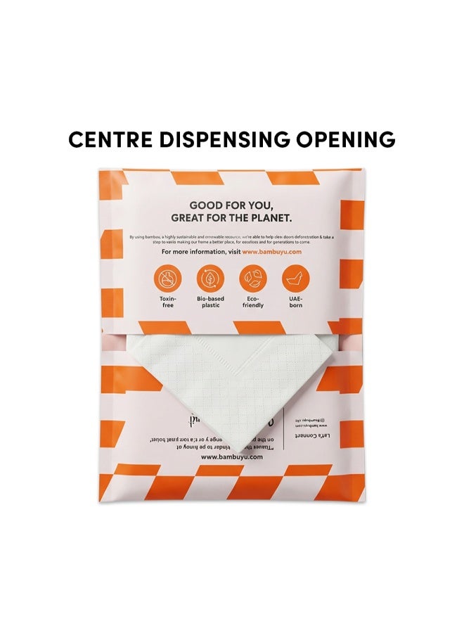 Bambuyu Slim Pocket Tissue – Single Pack x 10 Sheets | 3-Ply Facial Tissues | Premium Eco-Friendly Slim Pocket  Tissues | Non-Toxic, Plastic-Free | Perfect for Purse, Pocket, Clutch (Orange or Green) - Image 3