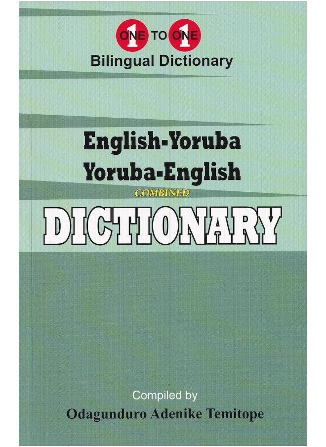 English-Yoruba & Yoruba-English One-to-One Dictionary  - Image 1