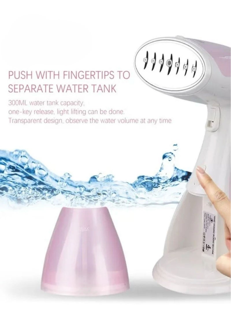 Denx Clothes Steamer, High Power Portable Clothes Steamer, Handheld Steamer, 30 Seconds Fast Heat-up, Wrinkle Remover - 1500W 300ml - Image 3