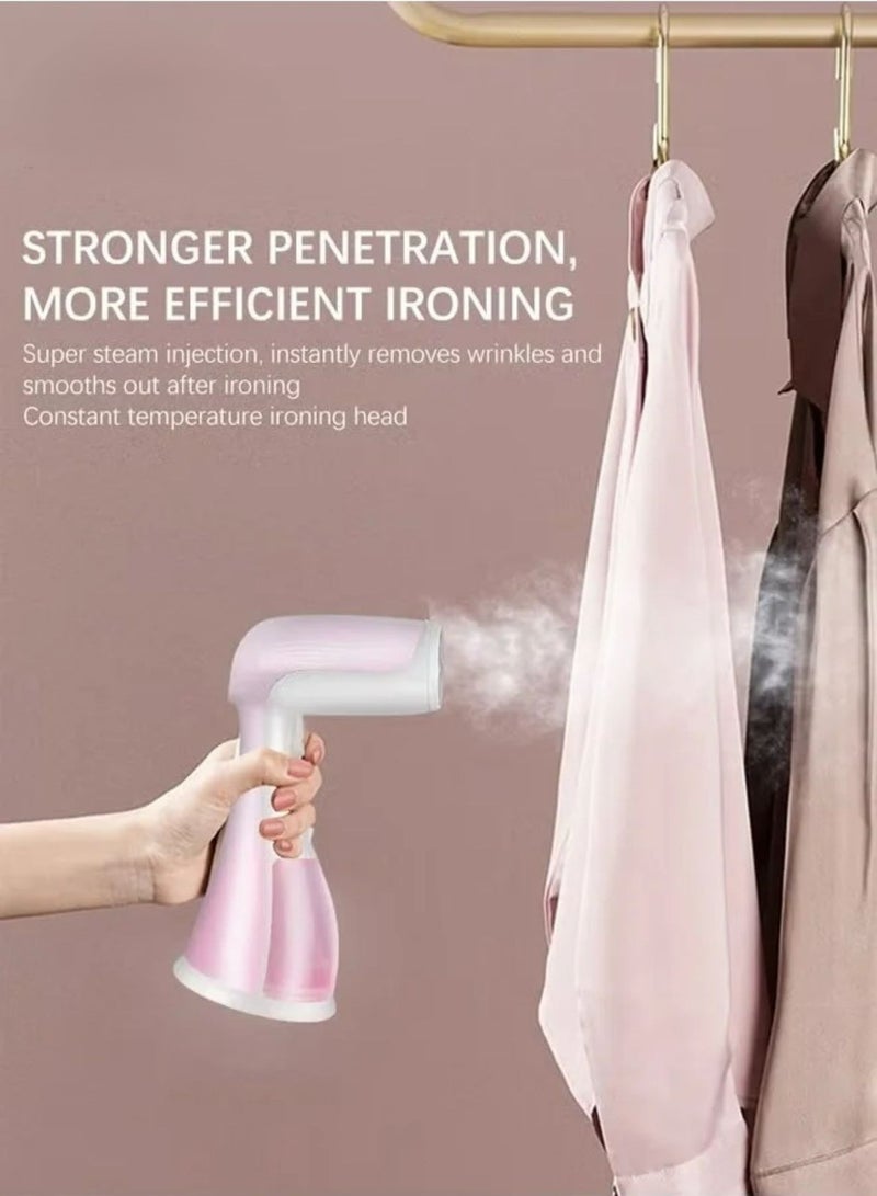 Denx Clothes Steamer, High Power Portable Clothes Steamer, Handheld Steamer, 30 Seconds Fast Heat-up, Wrinkle Remover - 1500W 300ml - Image 5