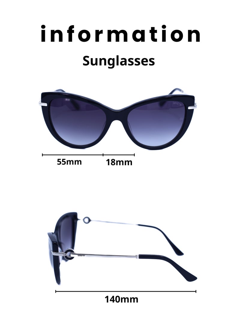Baleno Wayfarer Frame Sunglasses - Classic and Stylish Design for Every Look | 100% UV Protection | Scratch-Resistant High-Quality Lenses  - Image 4