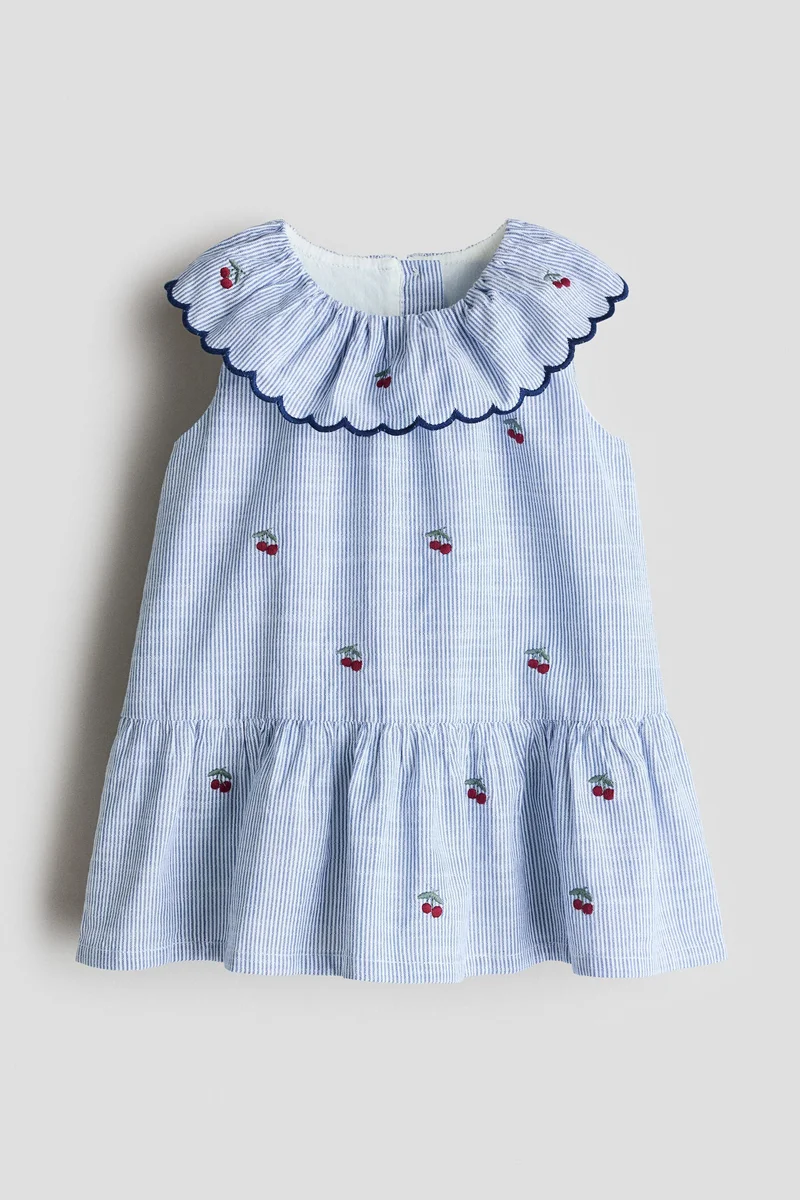H&M Embroidery-detail dress