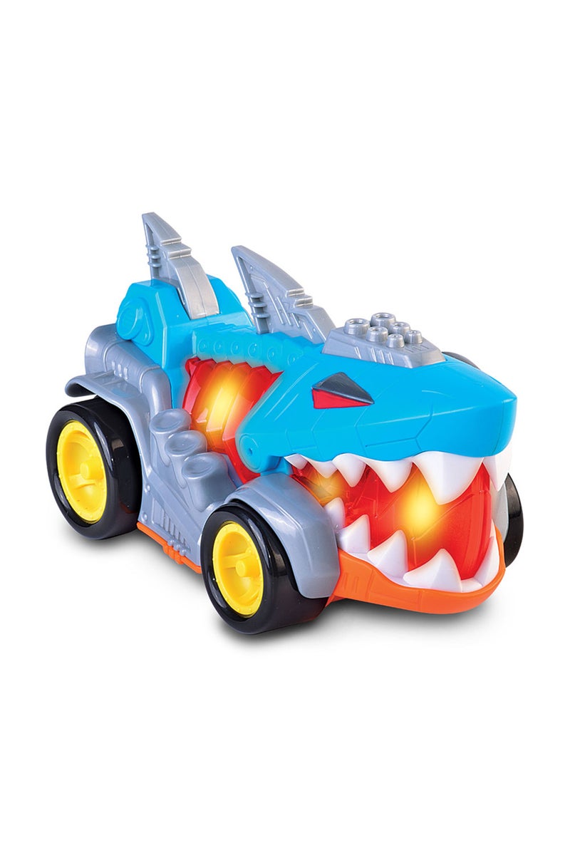 Little Learners Little Learner M.A.R.S. Chompin’ Racer (Shark) - Motorized Vehicle with Jaw Chomping Action - Image 2