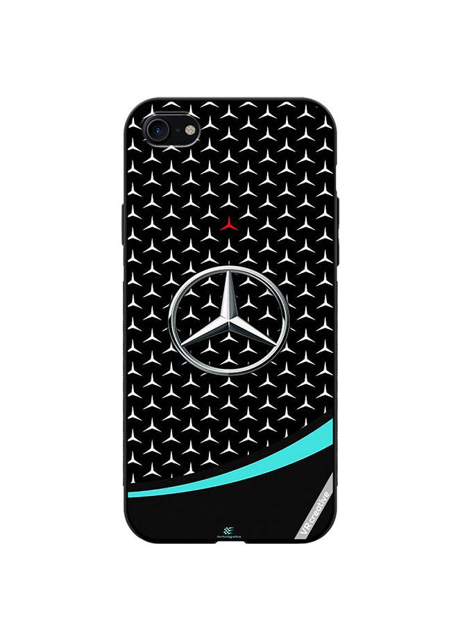 VR CREATIVE Protective Case Cover For Apple iPhone 7/8/SE 2020 Mercedes Amg Petronas F1 Design Multicolour  - Image 1