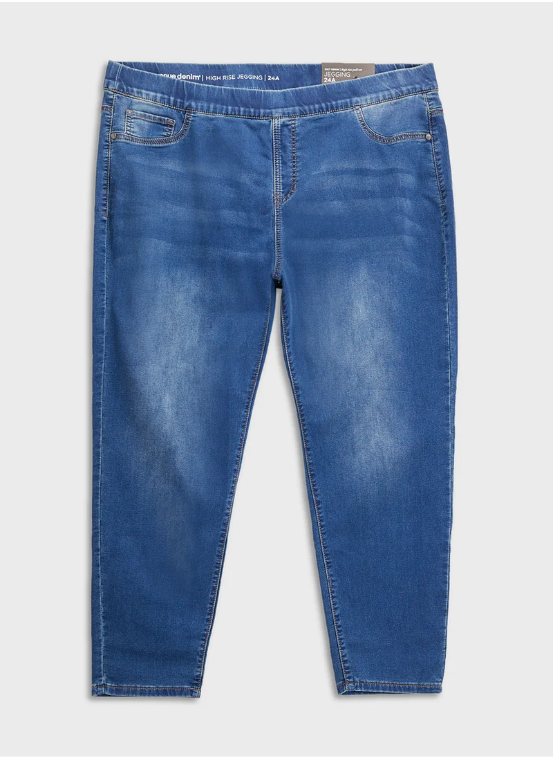 city chic High Waist Jeggings