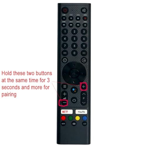 ZdalaMit Voice Replacement Remote Control Applicable for SANSUI Smart UHD TV ES50S1A ES55S1A ES43S1A - Image 3