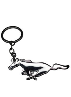 Horse Shape Keychain – Elegant Metal Keyring for Horse Lovers, Stylish & Durable Equestrian Key Chain, Animal Design Key Holder, Gift for Men & Women, Car & Bag Accessory