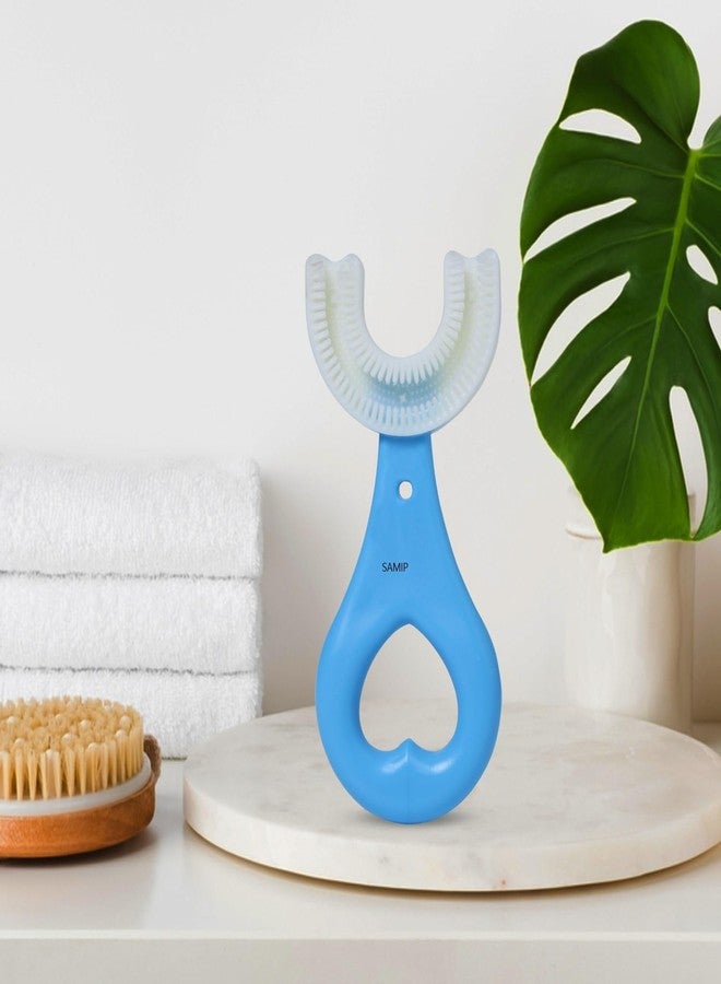 Samip Sensory Baby Teether, Baby Teether Keys, Baby Teether Toothbrush, Toddler Toothbrush with Food Grade Soft Silicone Brush Head, 360° Oral Teeth Cleaning Tools(Multicolor) (Heart Shape) - Image 2