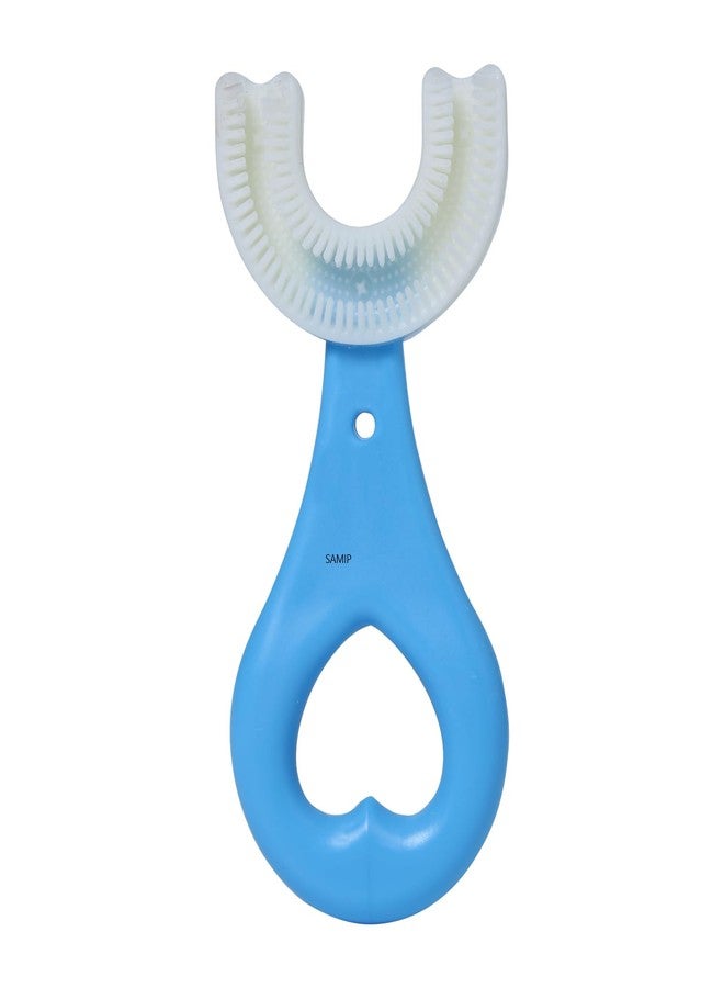 Samip Sensory Baby Teether, Baby Teether Keys, Baby Teether Toothbrush, Toddler Toothbrush with Food Grade Soft Silicone Brush Head, 360° Oral Teeth Cleaning Tools(Multicolor) (Heart Shape) - Image 3