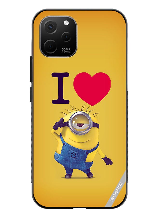 VR CREATIVE Protective Case Cover For Huawei Nova Y61 Minions Design Multicolour - Image 1