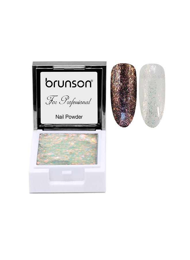Nail Art Powder UV Gel Powder Aurora Painting Square Liquid Powder Solid Pigment WF14
