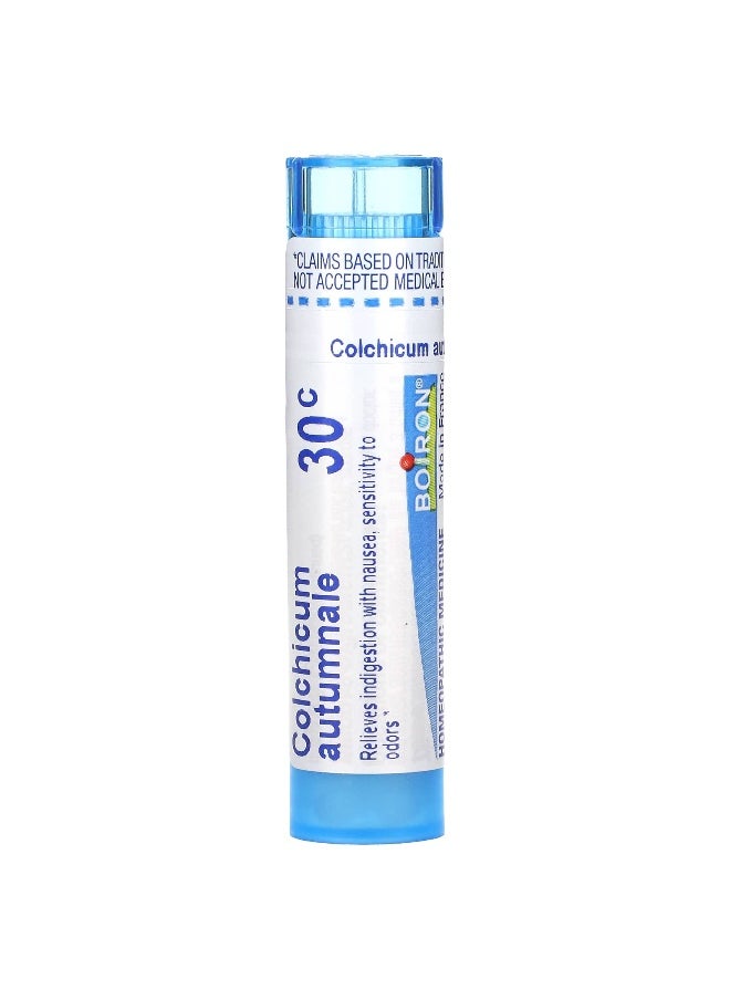 Boiron Boiron, Colchicum Autumnale 30C, Indigestion Relief, Approx 80 Pellets  - Image 1