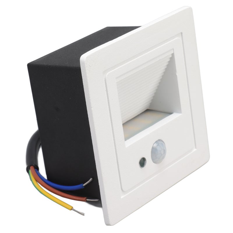 LED Corner Wall Lamp Recessed Warm White Iron Baking Varnish Body Induction Step Light for Stairway 85‑260V - Image 5