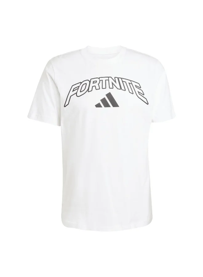 Adidas Adidas M Fn T Shirt 2 White T-Shirt (Short Sleeve) T-Shirts For Men