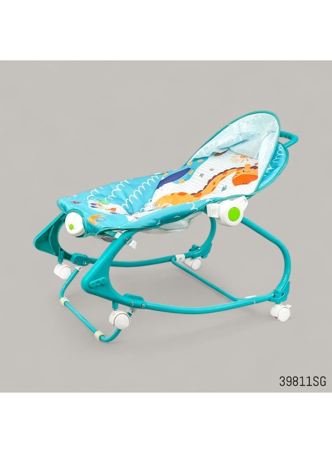 امبريلا كرسي هزاز للاطفال عالي الجوده مع طاوله والعاب للطفل مع وجود عجلات - Image 5