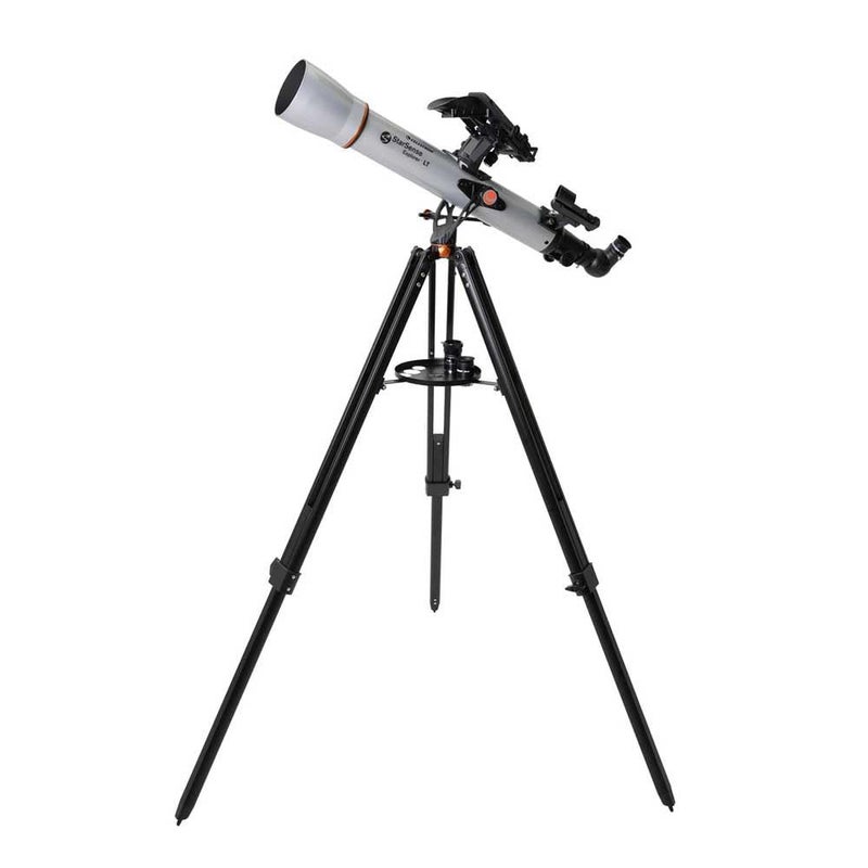 Celestron Celestron 22450 StarSense Explorer LT 70AZ Refractor Telescope, 32 Inch Tube Length, f/10 Focal Ratio, Silver/Black  - Image 1