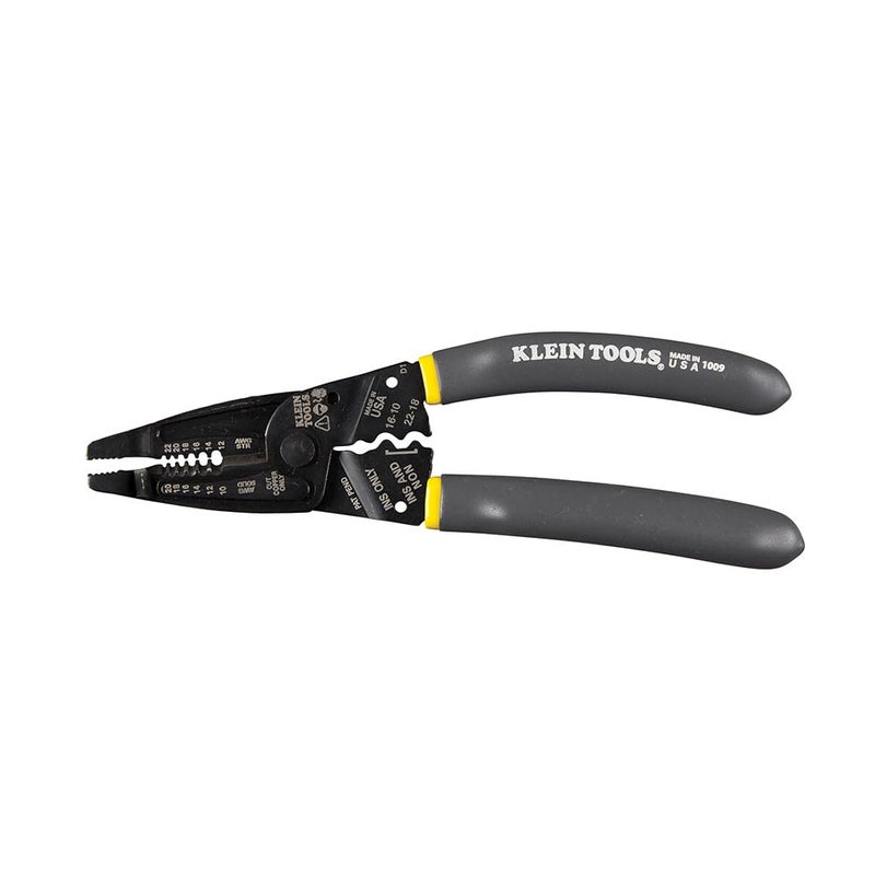 Klein Tools 1009 Multi Tool, Wire Stripper/Crimper/Wire Cutter, Made in USA, Long-Nose Multi-Purpose Electrician Tool - Image 1