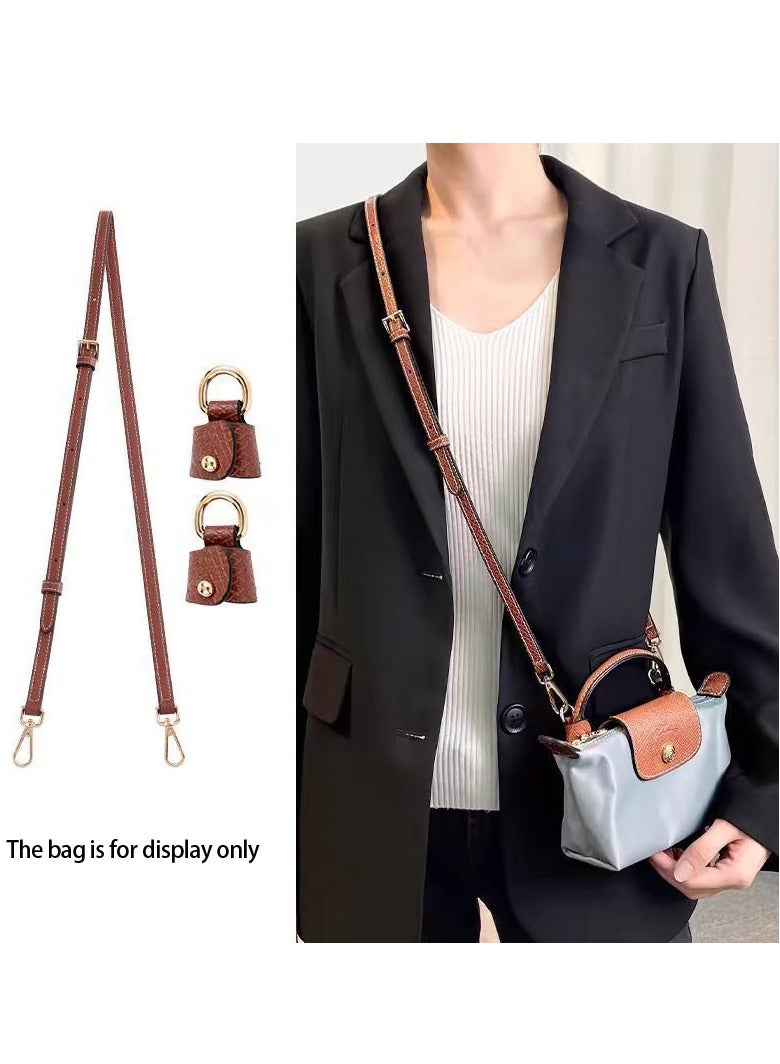 Manhua Leather shoulder strap,diagonal cross shoulder strap,handbag shoulder strap - Image 1