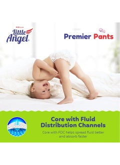 Little Angel Little Angel Premier Baby Diaper Pants - New Born (28 Pieces)  - Image 4