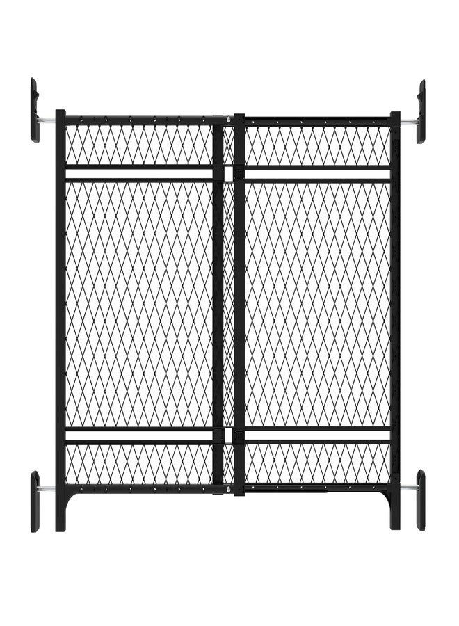 ingenuity بوابة الكلاب والرضع من إنجينيويتي، سلسلة 42W، داخلية وخارجية، لا تصدأ أو تتلاشى، لوحة بلاستيكية، تناسب الفتحات من 23-42 بوصة، ارتفاع 24 بوصة - Image 1