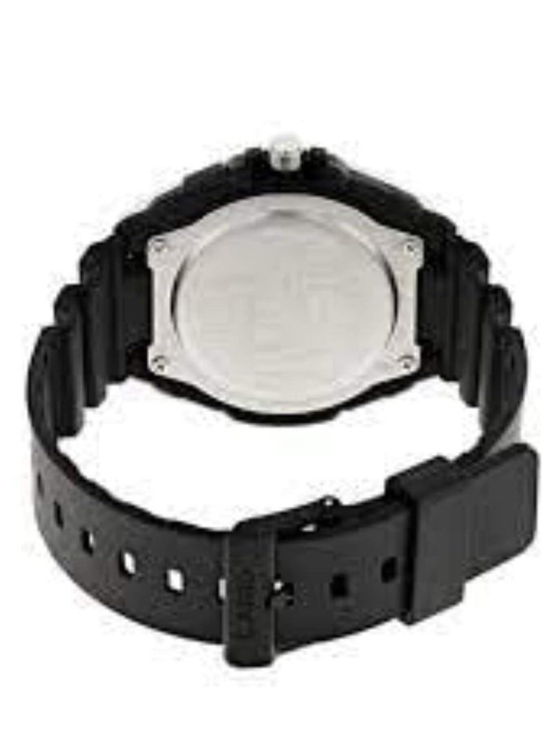 CASIO Men's Resin Band Analog Wrist Watch MWA-100H-1AVDF - 51mm - Black - Image 5