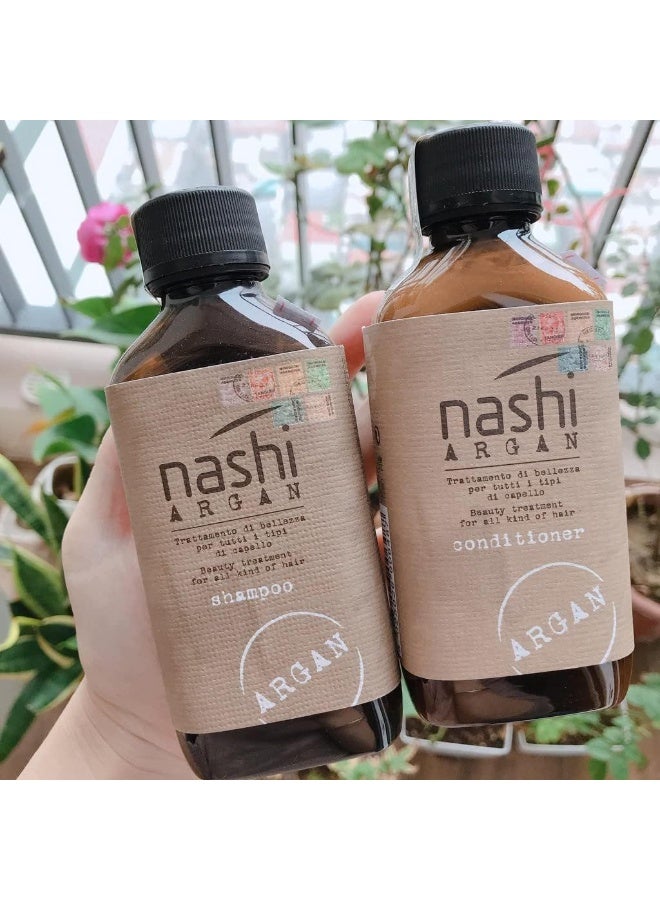 nashi Nashi Argan Hair Care Combo (Shampoo 200ml + Conditioner 200 ml)  - Image 5