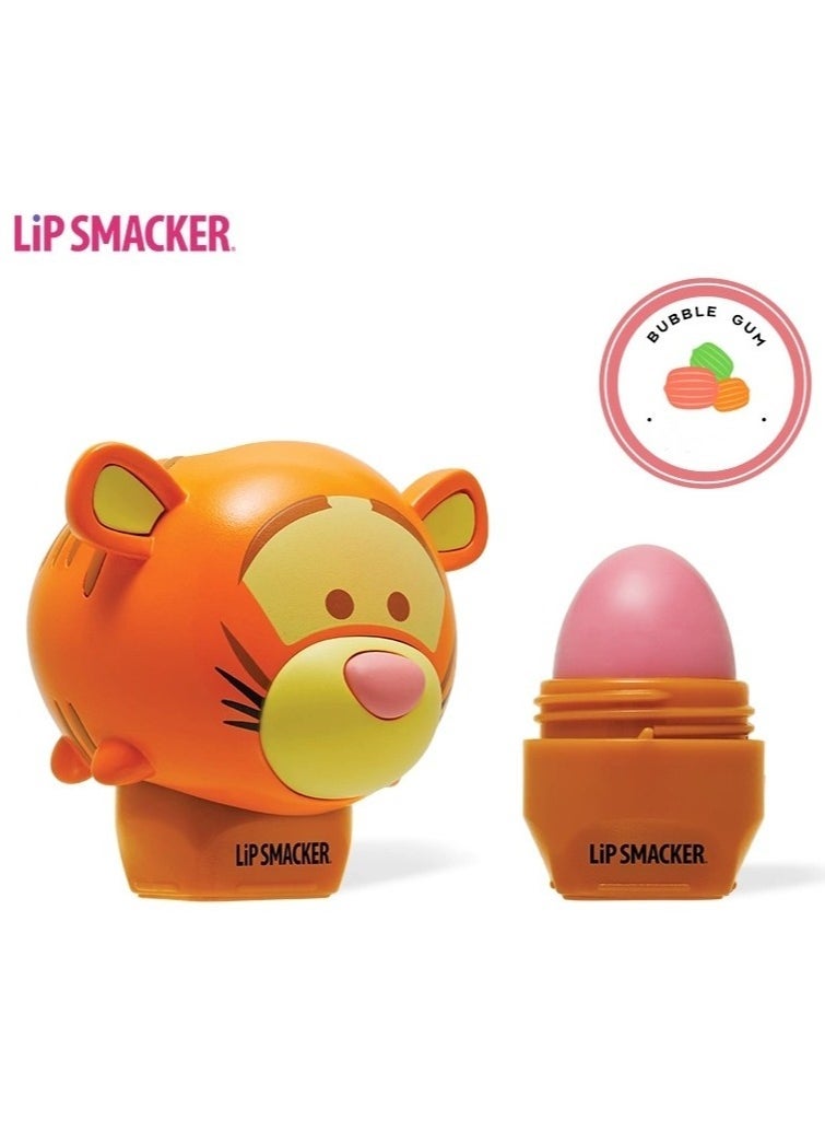 lip smacker diss co-branded Tigger (bubble gum flavor) lip balm cartoon lip moisturizing