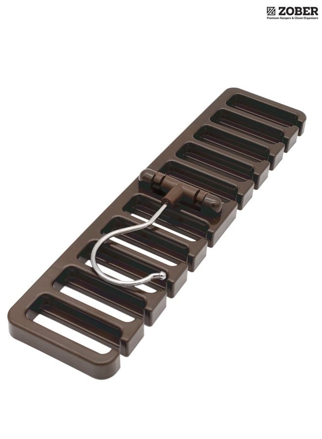 ZOBER Plastic Belt and Tie Hanger (2 Pack) - Image 3