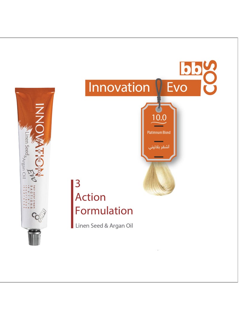 Innovation Hair Color 100 ml- 10.0