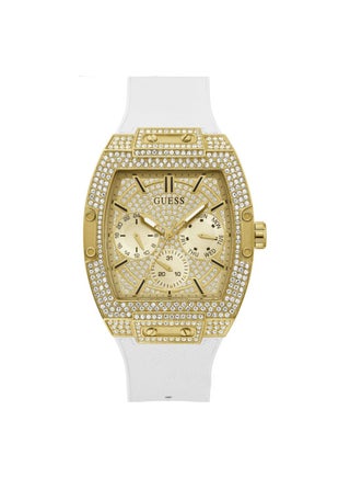GUESS Mens White Gold Tone Multi-function Watch GW0048G3 - pzsku/Z8820C457BAEA3C329581Z/45/_/1723545040/b1c555d9-9f57-434c-a41b-668688163161
