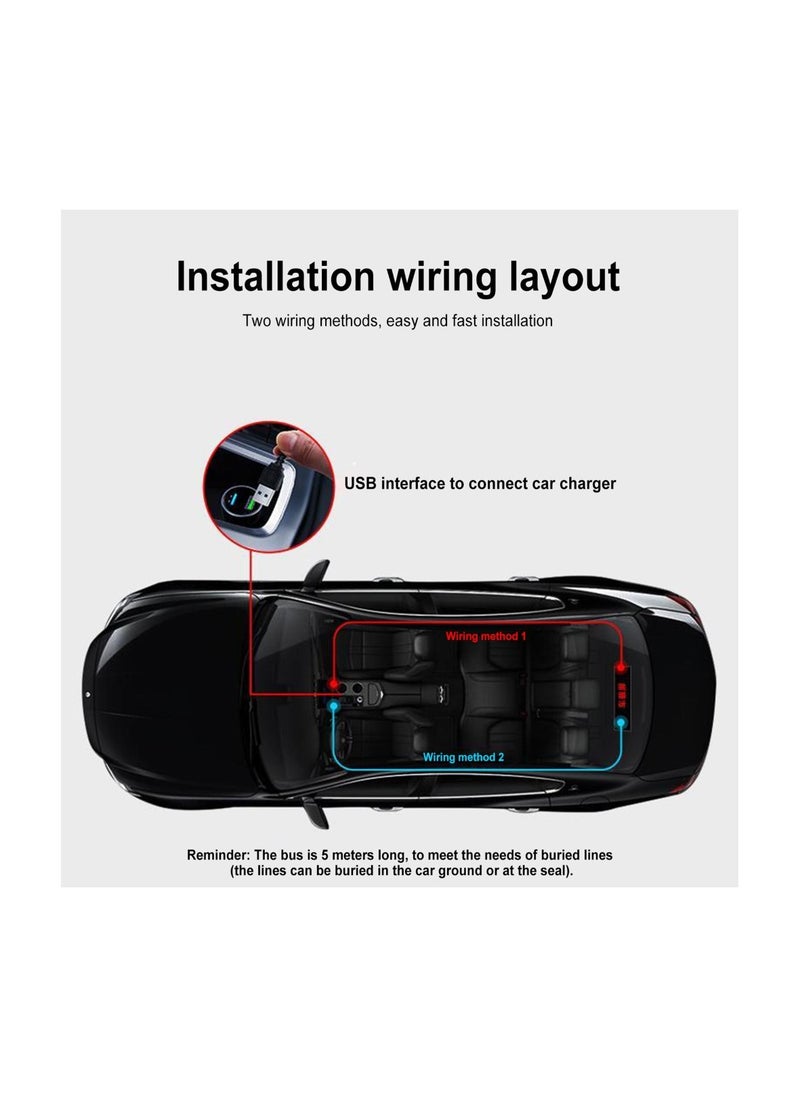 Generic - Flexible LED Car Screen Display APP Control Multiple Languages - Image 1